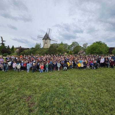 Sortie de l'école au BOURNAT