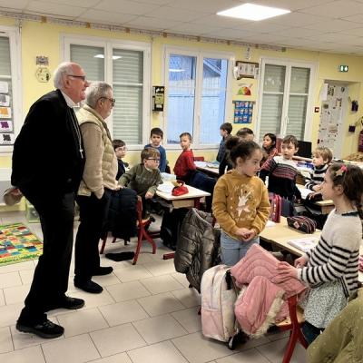 Visite de notre Evêque Mgr Philippe MOUSSET